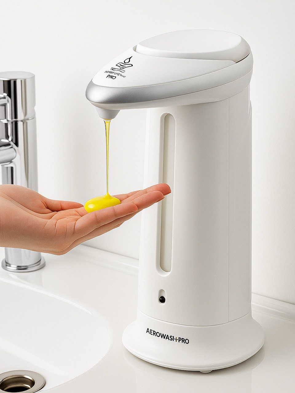AeroWash Pro™ – Touchless Automatic Soap Dispenser