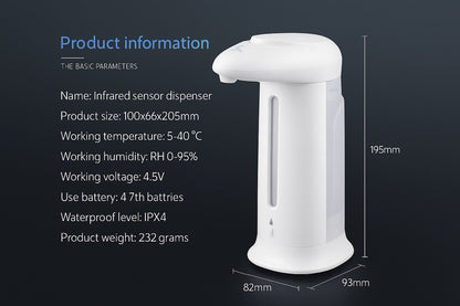 AeroWash Pro™ – Touchless Automatic Soap Dispenser