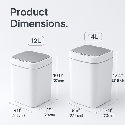 AirSense SmartBin™ – Touchless Automatic Sensor Dustbin